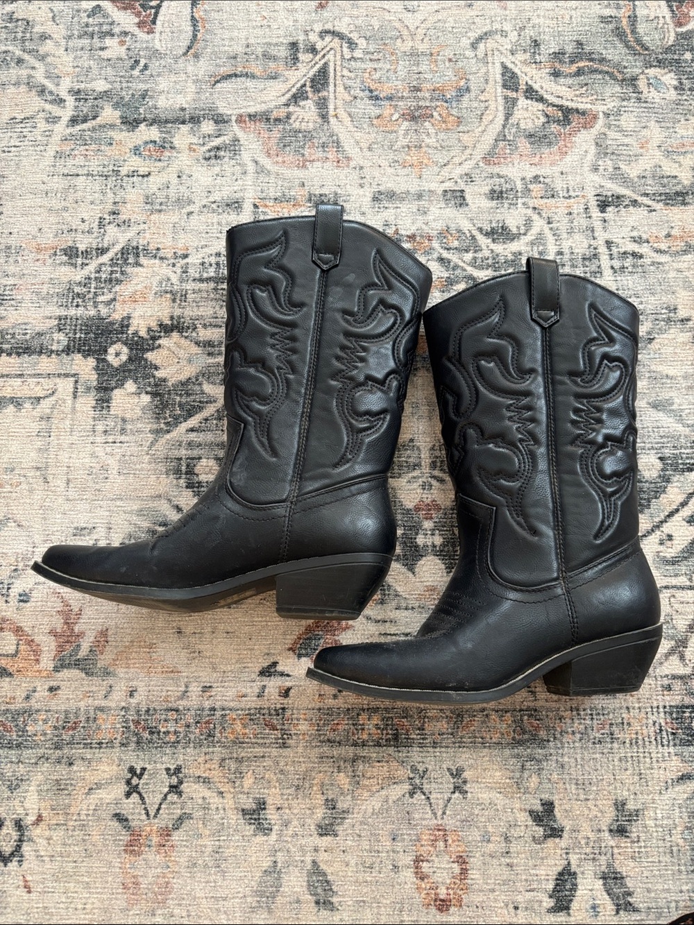 Black Western Boots